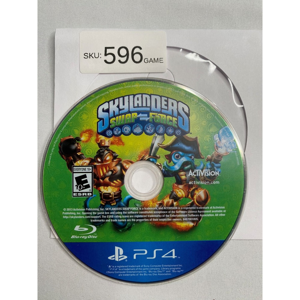 Skylanders Swap Force Sony PlayStation 4 PS4